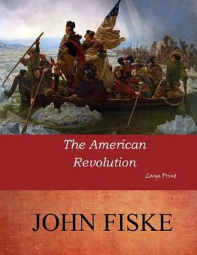 portada The American Revolution: Large Print (in English)