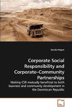 portada corporate social responsibility and corporate-community partnerships (en Inglés)