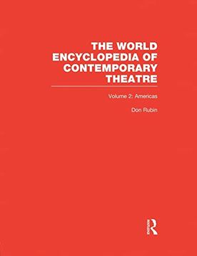 portada World Encyclopedia of Contemporary Theatre: Volume 2: The Americas