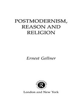 portada Postmodernism, Reason and Religion (en Inglés)