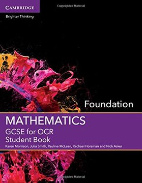 portada GCSE Mathematics for OCR Foundation Student Book