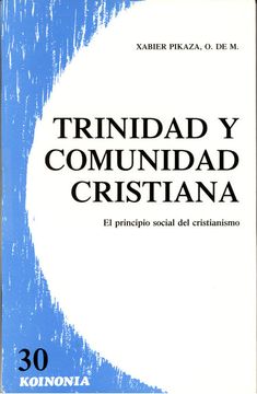portada Trinidad y Comunidad Cristiana: El Principio Social del Cristianismo