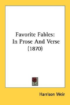portada favorite fables: in prose and verse (1870) (in English)