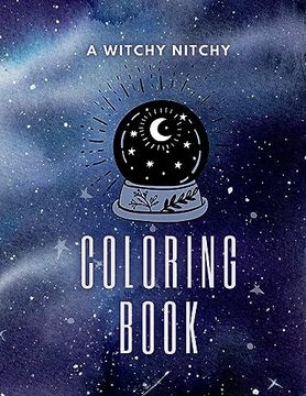 portada A Witchy Nitchy Coloring Book (en Inglés)