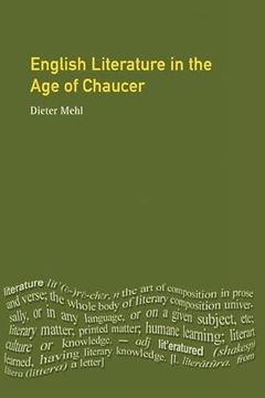 portada English Literature in the Age of Chaucer (in English)