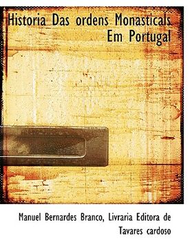 portada Historia Das ordens Monasticals Em Portugal (en Portugués)