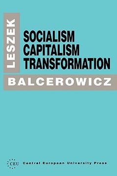 portada socialism, capitalism, transformation (en Inglés)