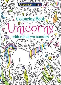 portada Colouring Book Unicorns with Rub-Down Transfers (Paperback) 