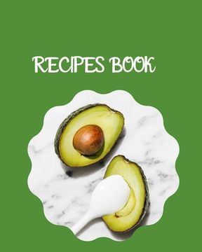 portada Recipes book: The great cookbook do-it-yourself to note down your 115 favorite recipes with index (en Inglés)