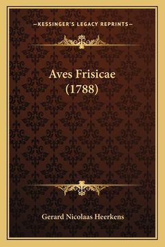 portada Aves Frisicae (1788) (en Latin)
