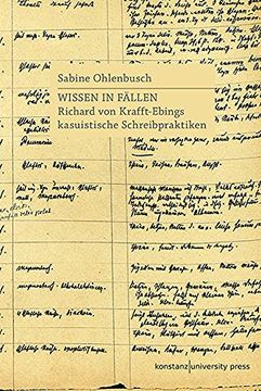 portada Wissen in Fällen Richard von Krafft-Ebings Kasuistische Schreibpraktiken (en Alemán)