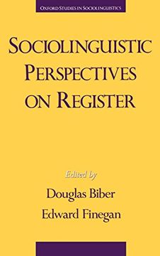 portada Sociolinguistic Perspectives on Register (Oxford Studies in Sociolinguistics) (en Inglés)