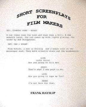 portada Short screenplays for film makers (en Inglés)