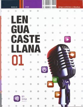 portada Lengua Castellana y Literatura 1r. Curs d'ESO (Projecte En Línia) (in Spanish)