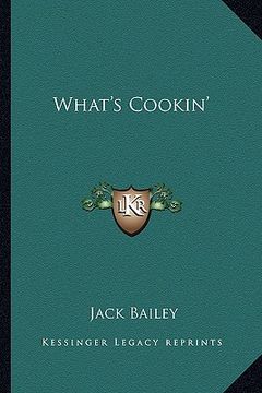 portada what's cookin' (en Inglés)