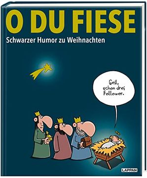 portada O du Fiese: Schwarzer Humor zu Weihnachten | Cartoons und Karikaturen (Fiese Bilder) (en Alemán)