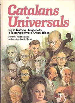 portada Catalans Universals de la Historia i L'anecdota a la Perspectiva D'antoni Ribas
