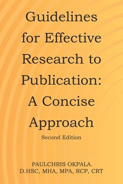 portada Guidelines for Effective Research to Publication: A Concise Approach