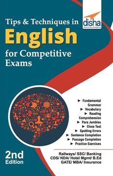 portada Tips & Techniques in English for Competitive Exams 2nd Edition (en Inglés)