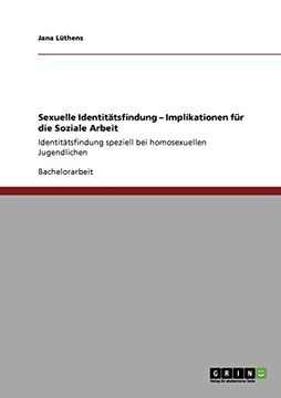 portada Sexuelle Identitätsfindung - Implikationen für die Soziale Arbeit (German Edition)