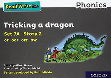 portada Read Write Inc. Phonics: Grey set 7a Storybook 2 Tricking a Dragon (en Inglés)