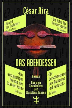 portada Das Abendessen (Bibliothek César Aira) (in German)