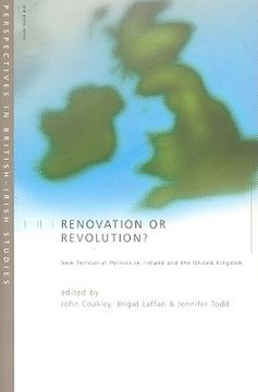 portada Renovation or Revolution?: New Territorial Politics in Ireland and United Kingdom (en Inglés)