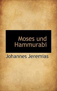 portada Moses Und Hammurabi (en Alemán)