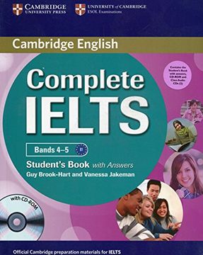 portada Complete Ielts Bands 4-5 Student's Pack (Student's Book With Answers With Cd-Rom and Class Audio cds (2)) () (in English)