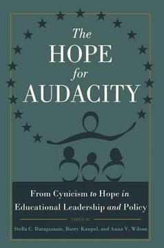 portada the hope for audacity (en Inglés)
