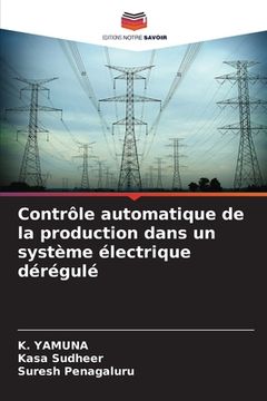 portada Contrôle automatique de la production dans un système électrique dérégulé (in French)