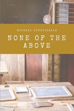portada None of the Above (in English)