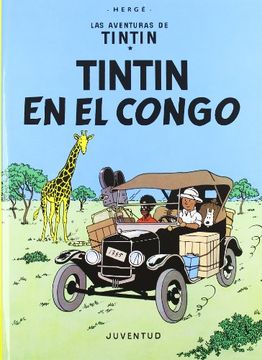 portada Tintín en el Congo - Cartone (Las Aventuras de Tintin Cartone)