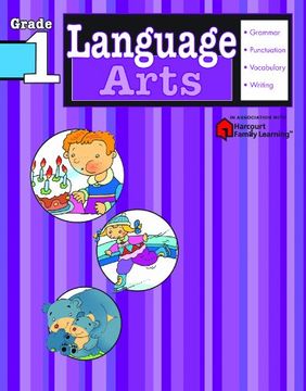 portada language arts: grade 1 (flash kids harcourt family learning) (in English)
