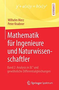 portada Mathematik für Ingenieure und Naturwissenschaftler: Band 2: Analysis in r^n und Gewöhnliche Differentialgleichungen (en Alemán)
