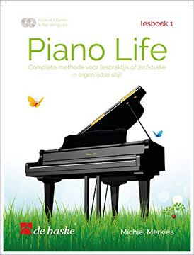 portada Piano Life - Lesboek 1 Piano +cd 