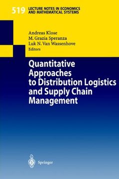portada quantitative approaches to distribution logistics and supply chain management