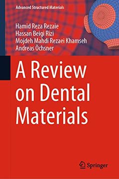 portada A Review on Dental Materials: 123 (Advanced Structured Materials) (en Inglés)