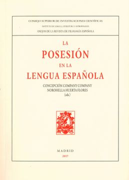 portada Posesion en la Lengua Española,La (in Spanish)