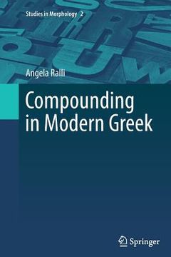 portada Compounding in Modern Greek (en Inglés)