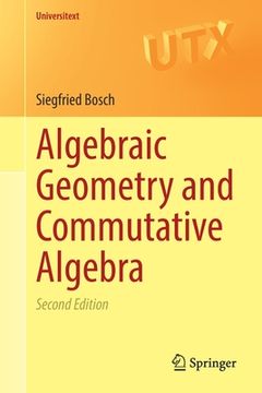 portada Algebraic Geometry and Commutative Algebra