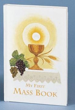 portada first mass book (my first eucharist) (in English)