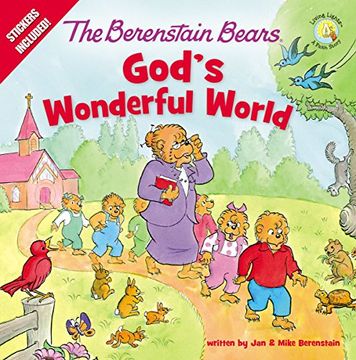 portada The Berenstain Bears God's Wonderful World (Berenstain Bears/Living Lights) (en Inglés)