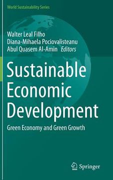 portada Sustainable Economic Development: Green Economy and Green Growth (in English)