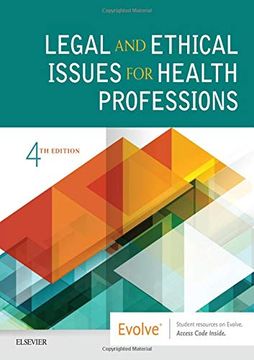 portada Legal and Ethical Issues for Health Professions, 4e (in English)
