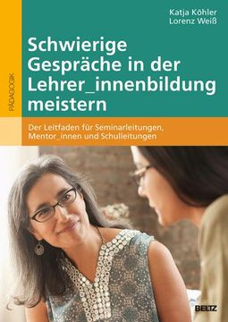 portada Schwierige Gespräche in der Lehrer_Innenbildung Meistern