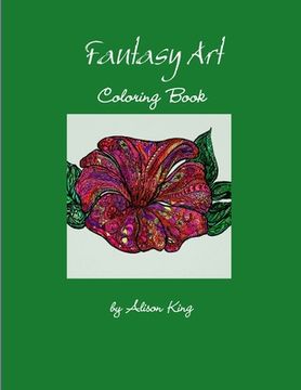 portada Fantasy Art Coloring Book (en Inglés)