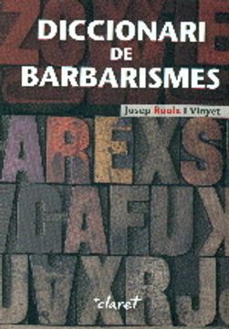 portada Diccionari de barbarismes (CLARET) (en Catalá)