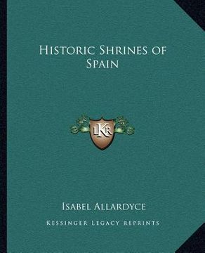 portada historic shrines of spain (in English)