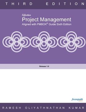 portada Effective Project Management Aligned with PMBOK Sixth Edition (in English)